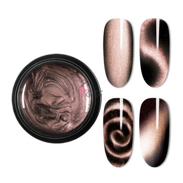 Gel UV / LED Meet Across cu pigment Cat Eye 5D de 5 ml Cod K5479